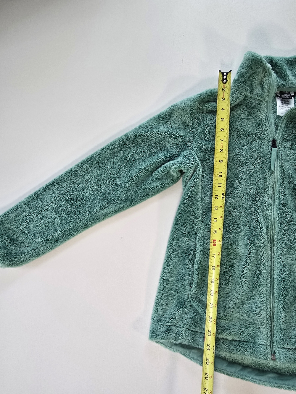 The North Face Cozy Fleece Jacket in Seafoam Green Sz S - Picture 5 of 6